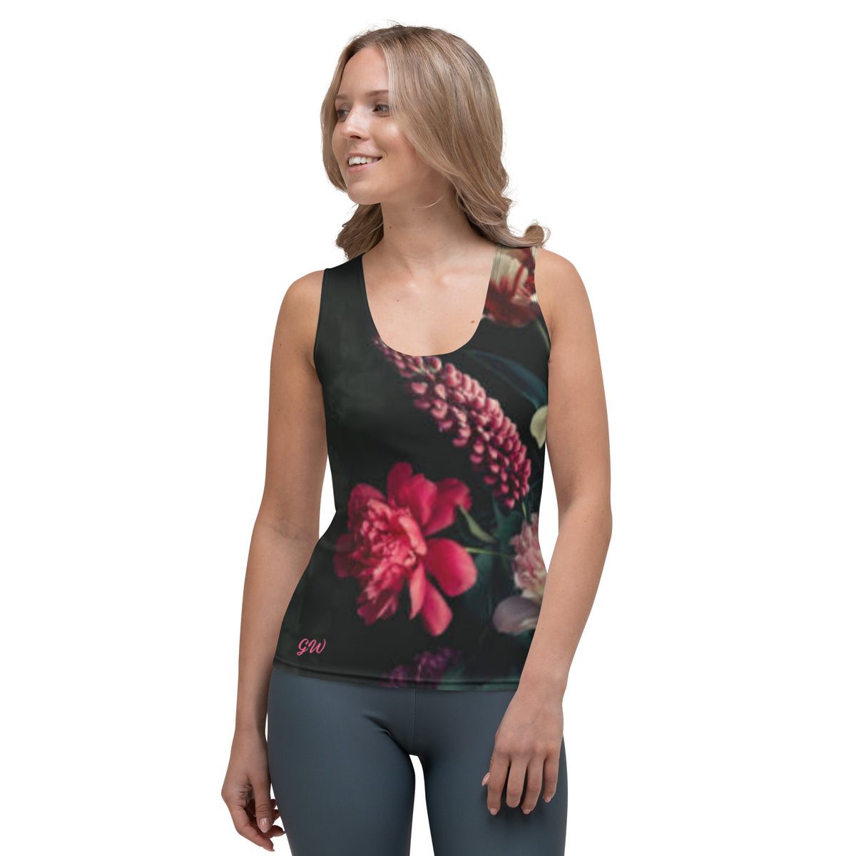 Sublimation Cut & Sew Tank Top runs one size smaller